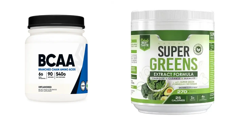 Bundle of Advanced BCAA Powder with Electrolytes and Multi-Vitamin with Greens